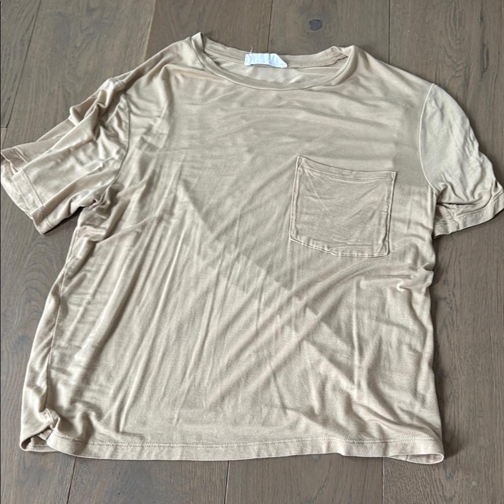 women’s Tan T-Shirt
